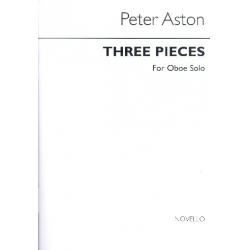 3 pieces : for oboe -Peter Aston