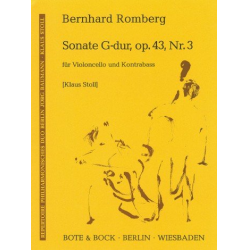 Sonata G-Dur op.43 Nr.3 : -Bernhard Romberg