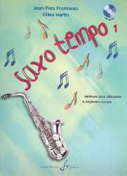 Saxo Tempo vol.1 (+CD) - Methode pour debutants -Gilles Martin / Arr.Jean-Yves Fourmeau