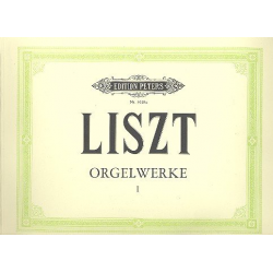 Orgelwerke Band 1 -Franz Liszt