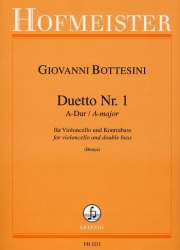 Duett A-Dur Nr.1 : für Violoncello -Giovanni Bottesini