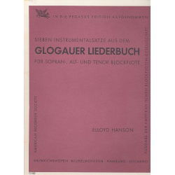Glogauer Liederbuch (Auswahl) :