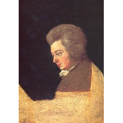 W.A. Mozart : Postkarte -Wolfgang Amadeus Mozart