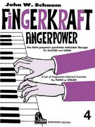 Fingerkraft Band 4 für Klavier/Orgel -John Wesley Schaum