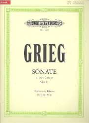 Sonate G-Dur op.13 : für Violine und Klavier -Edvard Grieg