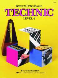 Bastien Piano Basics : Technic Level 4 (English Book) -Jane and James Bastien