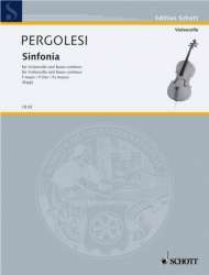Sinfonia F-Dur : für Violoncello -Giovanni Battista Pergolesi