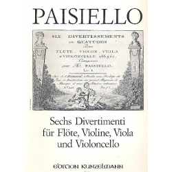 6 Divertimenti : für Flöte und -Giovanni Paisiello