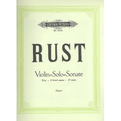 Sonate B-Dur Nr.2 : -Friedrich Wilhelm Rust