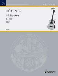 12 Duette op.87 : -Joseph Küffner