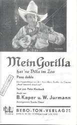 Mein Gorilla hat ne Villa im Zoo : - Bronislav Kaper