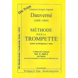 Méthode pour la trompette Band 2 : -Francois Georges Auguste Dauverne