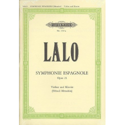 Symphonie espagnole op.21 für -Edouard Lalo