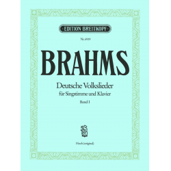 Deutsche Volkslieder Band 1 -Johannes Brahms