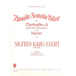 Sonate H-Dur Nr.2 op.139b : für -Sigfrid Karg-Elert