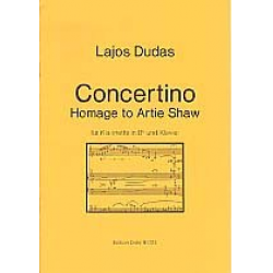 Concertino für Klarinette und Klavier -Lajos Dudas
