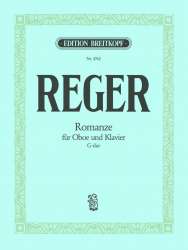 Romanze G-Dur : für Oboe und -Max Reger / Arr.Alfred Piguet