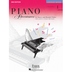 Piano Adventures Lesson Book Level 1 -Nancy Faber