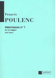 Intermezzo C-Dur Nr.1 : -Francis Poulenc