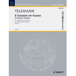 6 kanonische Sonaten  : - Georg Philipp Telemann