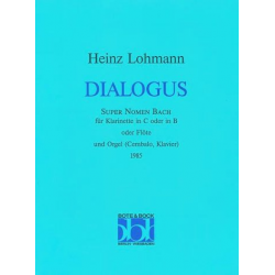 Dialogus super nomen Bach : -Heinz Lohmann