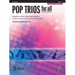 Pop Trios For All/Perc (Rev) -Diverse / Arr.Michael Story