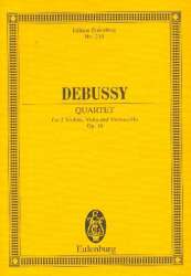 Streichquartett op.10 -Claude Achille Debussy