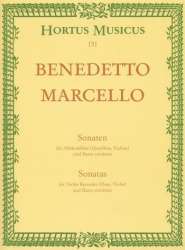 Sonaten op.2 Band 1 : für Altblockflöte - Benedetto Marcello