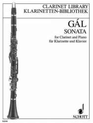 Sonate op.84 : für Klarinette -Hans Gal