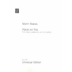 Pieces en trio : -Marin Marais