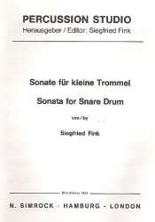 Sonate : für kleine Trommel -Siegfried Fink