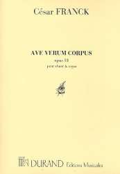 Ave verum op.13 : für Mezzosopran -César Franck