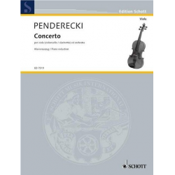 Concerto  : - Krzysztof Penderecki / Arr. Boris Pergamenschikow