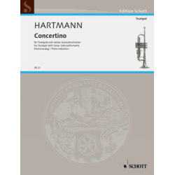 Concertino für Trompete mit 7 Soloinstrumenten : -Karl Amadeus Hartmann
