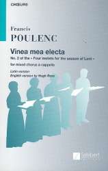 Vinea mea electa : for mixed chorus -Francis Poulenc