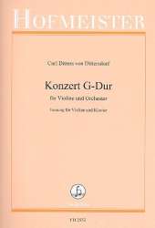 Konzert G-Dur für Violine und Orchester : -Carl Ditters von Dittersdorf