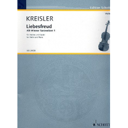 Liebesfreud - Violine und Klavier -Fritz Kreisler / Arr.Fritz Kreisler