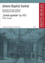 Sonate agréable op. 43/1 -Johann Baptist Vanhal