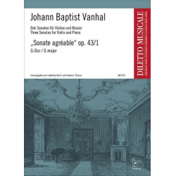 Sonate agréable op. 43/1 -Johann Baptist Vanhal