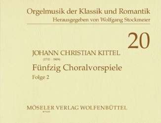 50 Choralvorspiele Band 2 -Johann Christian Kittel
