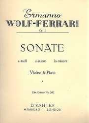 Sonate a-Moll op.10 : für -Ermanno Wolf-Ferrari