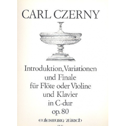 Introduktion, Variation -Carl Czerny