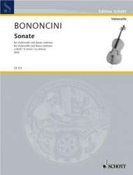 Sonate a-Moll : für Violoncello -Giovanni Bononcini
