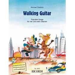 Walking Guitar : Populäre Songs -Michael Diedrich