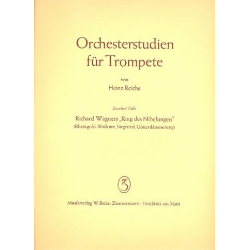 Orchesterstudien Band 2 : für Trompete -Richard Wagner / Arr.Heinz Reiche