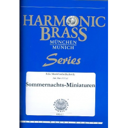 Sommernachts-Miniaturen : für 2 Trompeten, -Felix Mendelssohn-Bartholdy