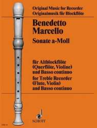 Sonate a-Moll op.2,10  : - Benedetto Marcello
