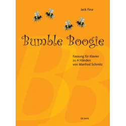 Bumble-Boogie : für Klavier zu 4 Händen -Jack Fina / Arr.Manfred Schmitz