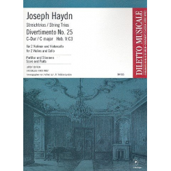 Streichtrio C-Dur Nr.25 Hob.V:C3 : -Franz Joseph Haydn