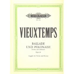 Ballade und Polonaise op.38 : -Henri Vieuxtemps